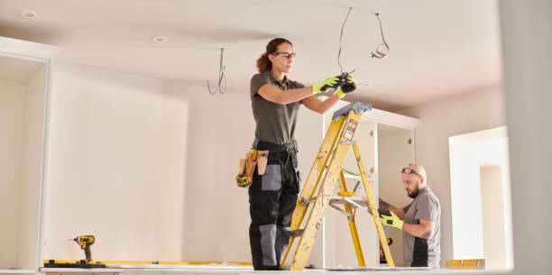 Best Affordable Electrician  in Saxapahaw, NC